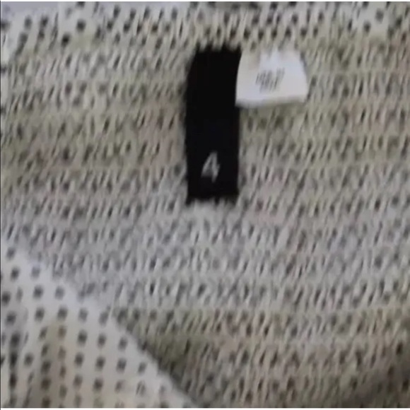 2/$20 H&M Divided Girl Romper Dress Polka Dots Black White Sz 4 - Picture 5 of 6